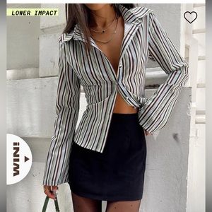 Princess Polly Selby Mini Skirt Black